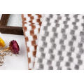 Flannel Jacquard plait design Knitting Fabric